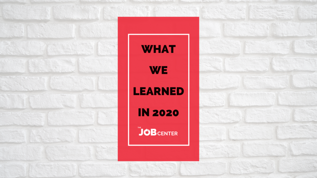 What We Learned in 2020