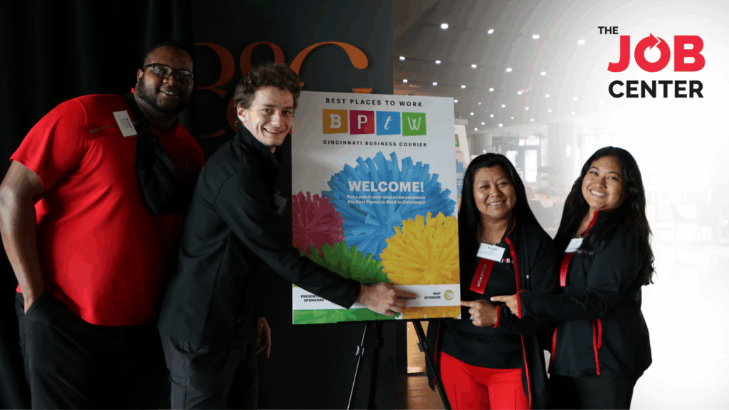 The Job Center at Cincinnati's Best Places to Work Awards