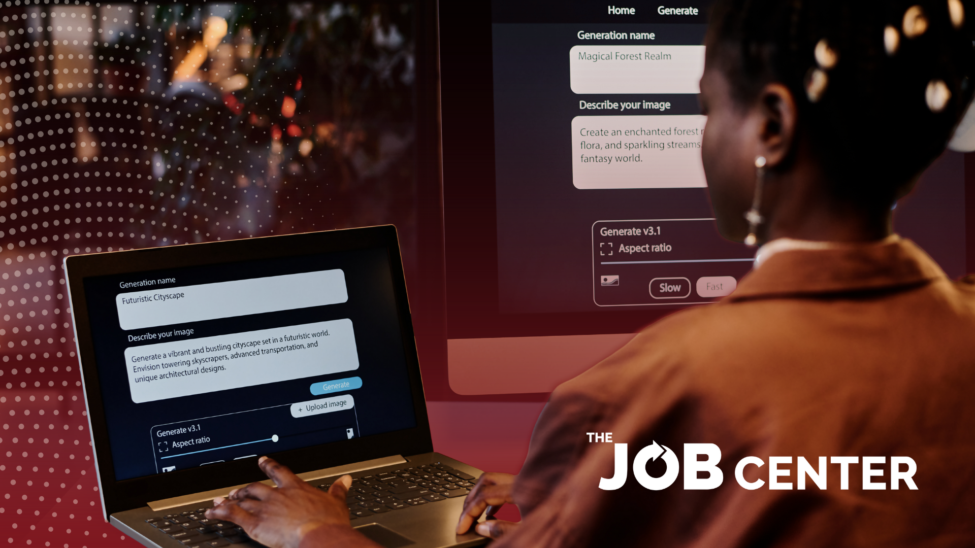 Outsmarting AI-generated resumes: Applicant works on resume using AI
